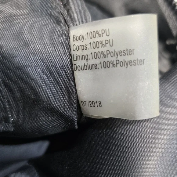 Victoria's Secret Monogram Mini City Black Backpack Purse Limited Edition 2018 - Picture 9 of 12